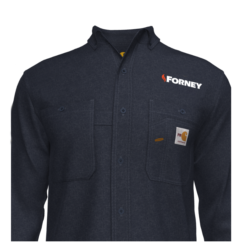 Forney Fire Resistant Button Down Shirt Forney Corporation